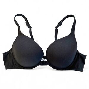 Lane Bryant Cacique Boost Plunge Bra Black Size 44B EUC